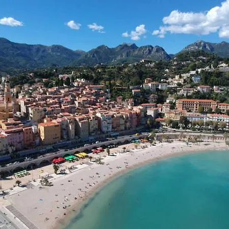 Monaco # Menton - Pool - Center - Private Parking - Clim - Fast Wifi - Solarium - Full Renovated - Beach & Sun - Apartamento Rocabruna
